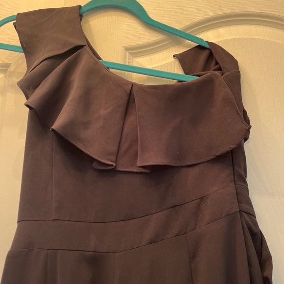 Black one shoulder jumpsuit - Picture 3 of 3